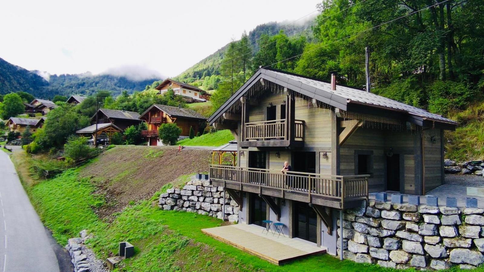 Bonnevaux  Chalet Du Bonheurヴィラ エクステリア 写真