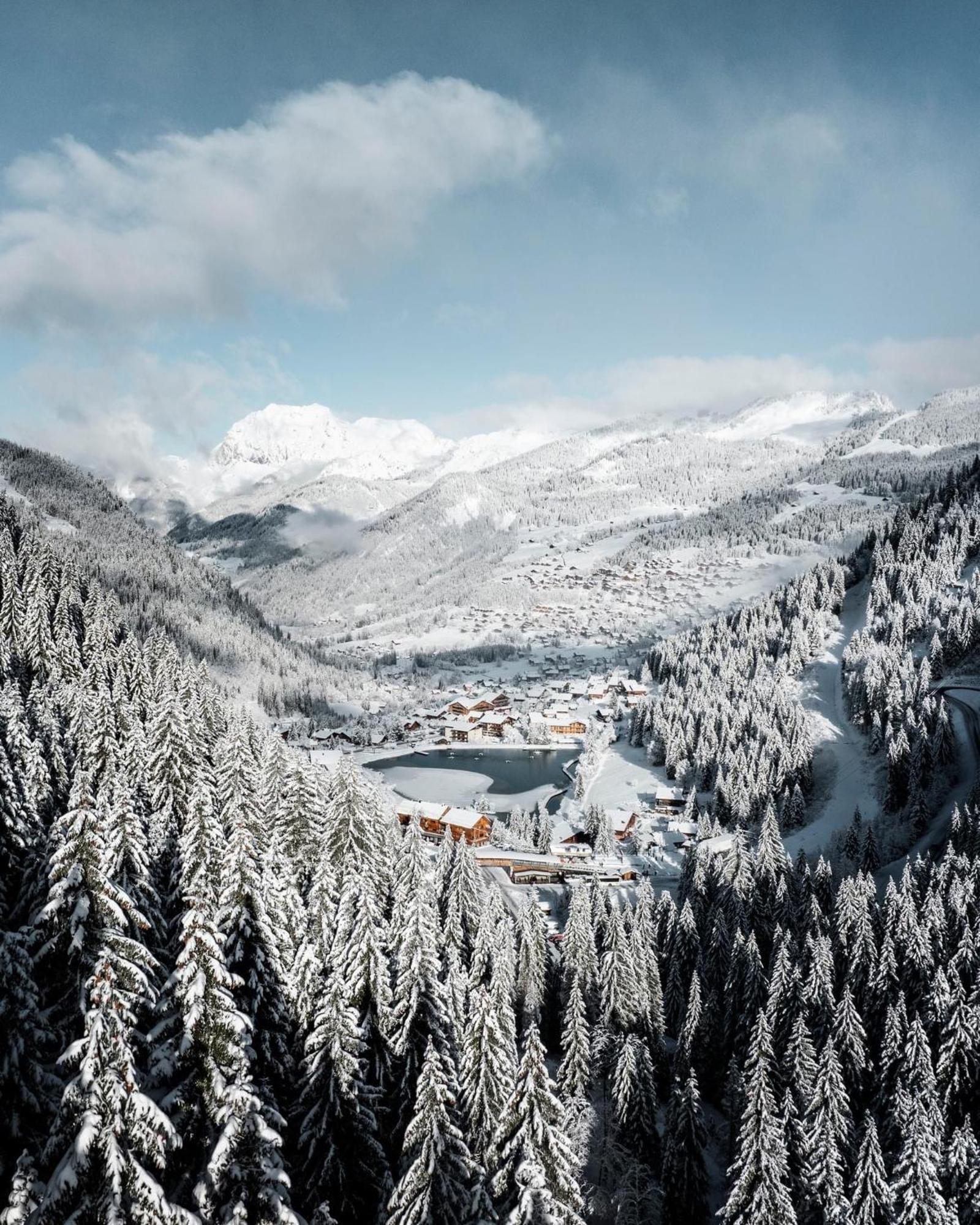 Bonnevaux  Chalet Du Bonheurヴィラ エクステリア 写真