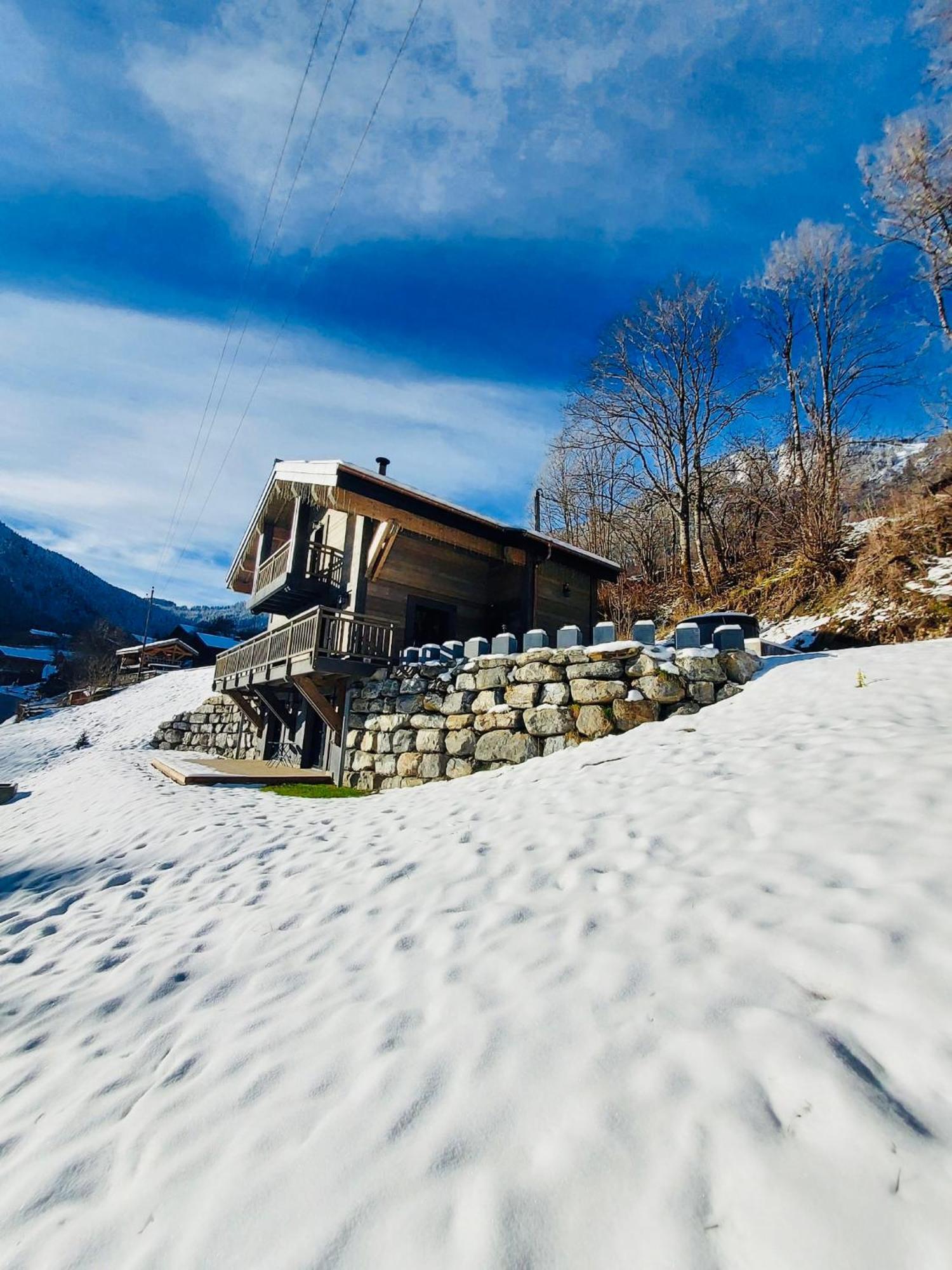 Bonnevaux  Chalet Du Bonheurヴィラ エクステリア 写真